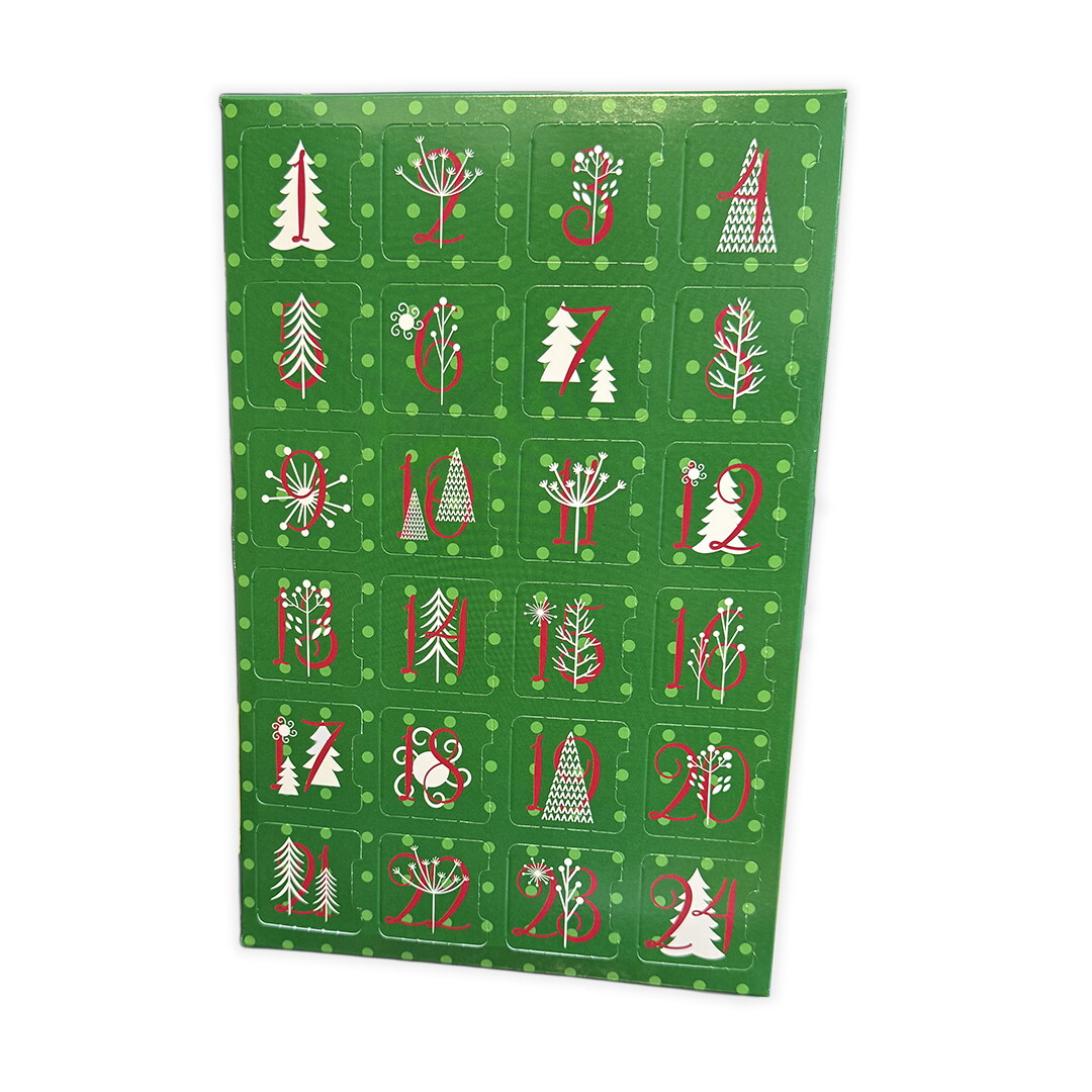 Xmas Advent Calendar - 24 Pieces of Assorted European Chocolate