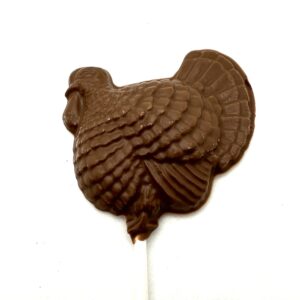 Thanksgiving Turkey Lollipop - Milk Chocolate