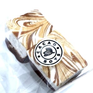 Caramel Apple Spice Marshmallow Squares with Milk Chocolate (Muskoka Marshmallow Co)