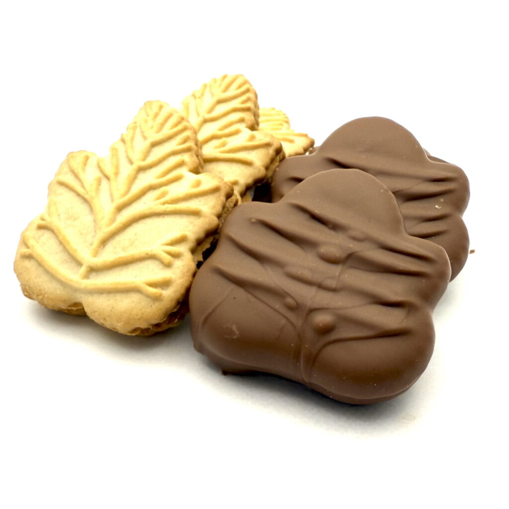 Dipped Maple Cream Cookies in Milk Chocolate – 4 pc bag