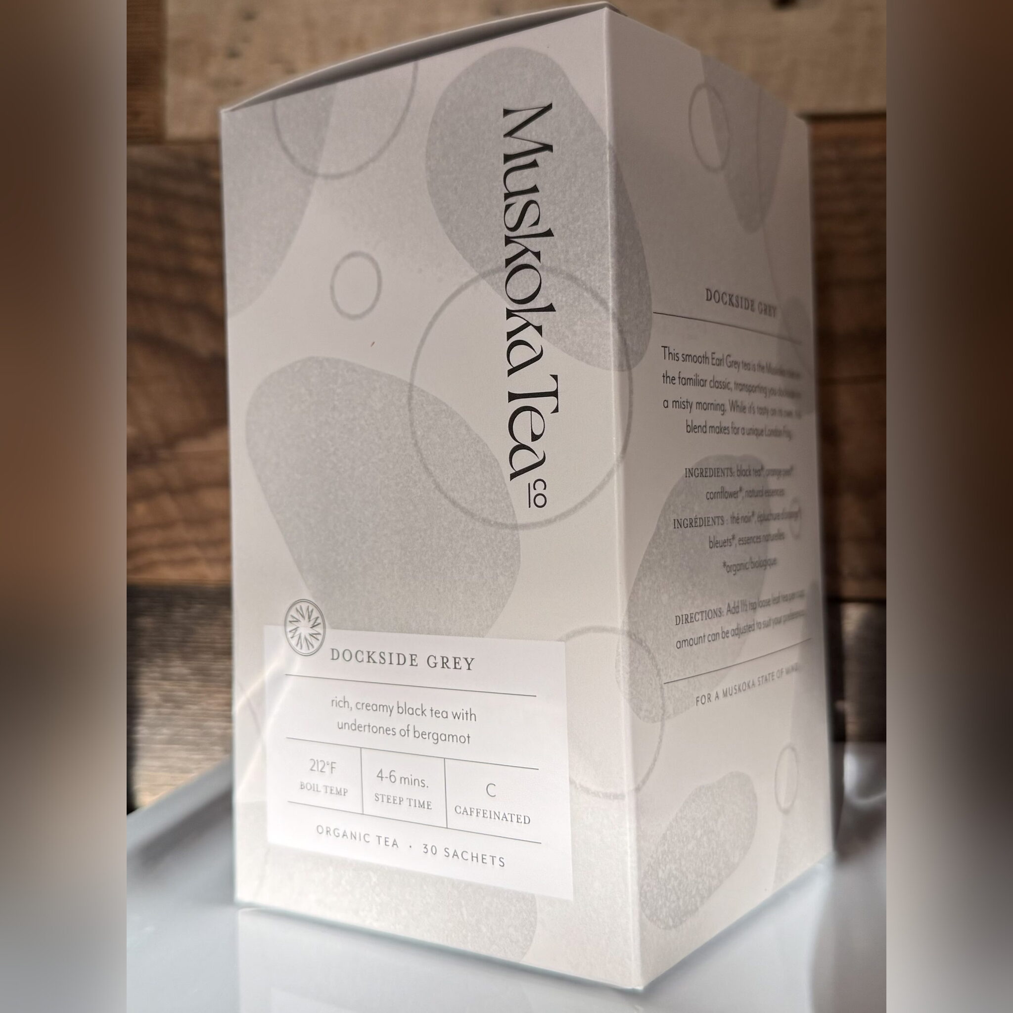 Muskoka Tea Company - Dockside Grey (30 sachet gift box)