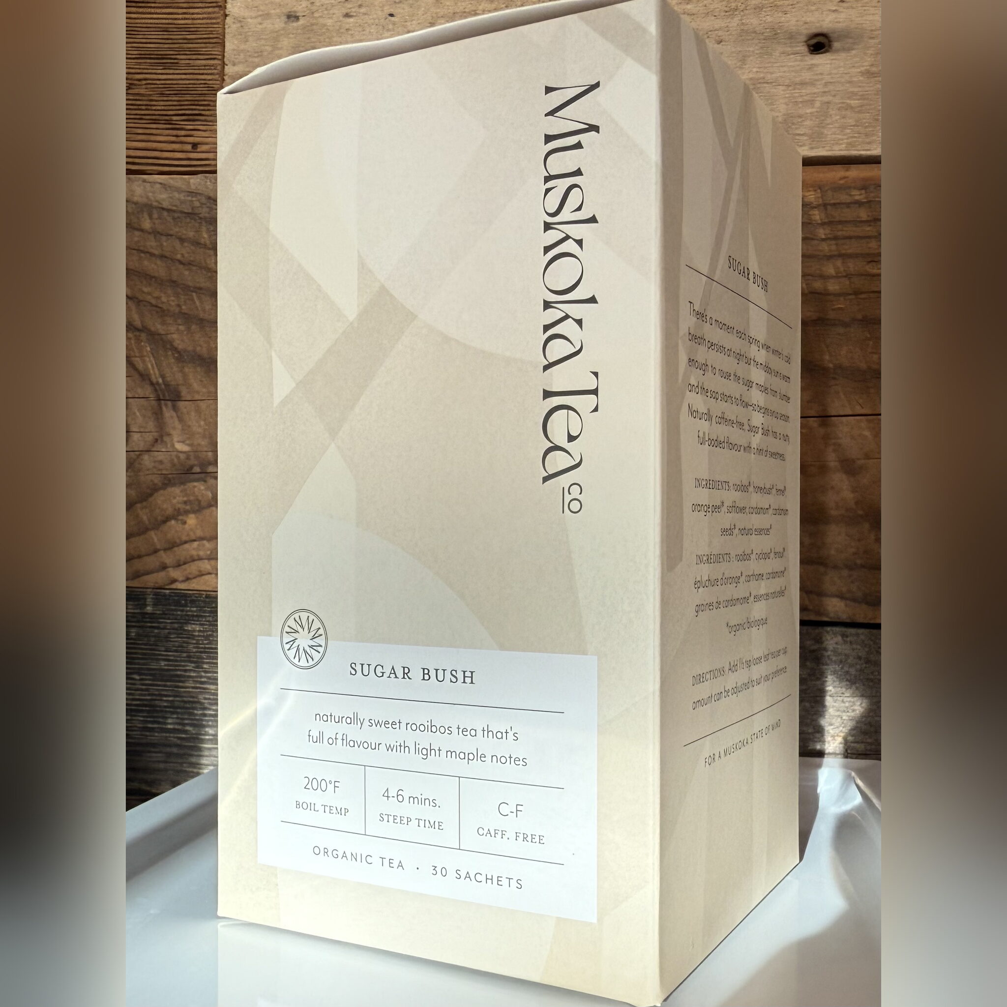 Muskoka Tea Company - Sugar Bush (30 sachet gift box)