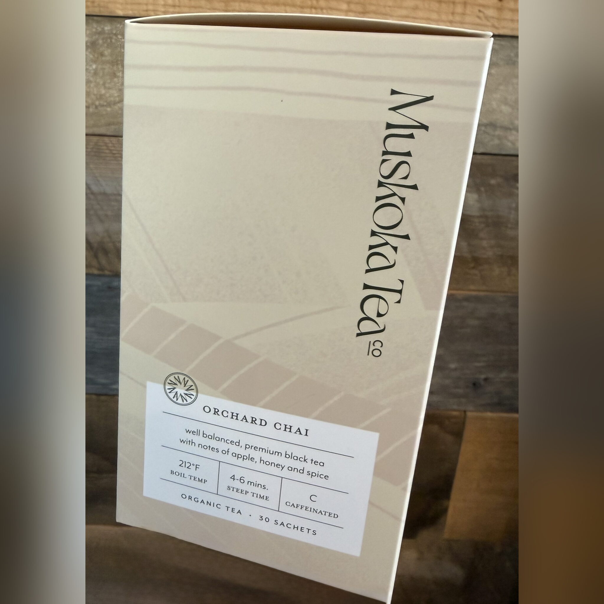 Muskoka Tea Company - Orchard Chai (30 sachet gift box)