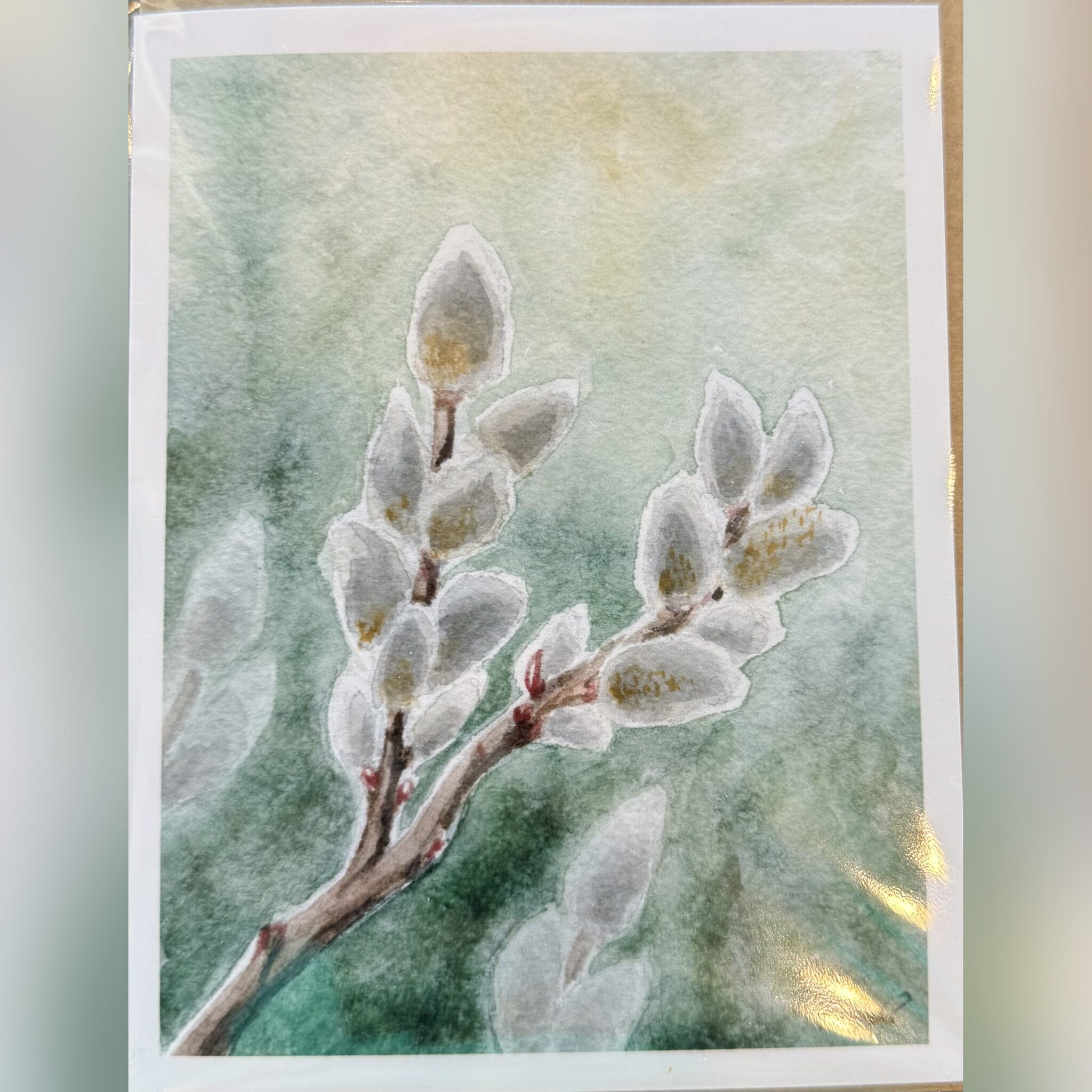 Greeting Cards by Melissa Van Dam - She'll Never Be A Cat