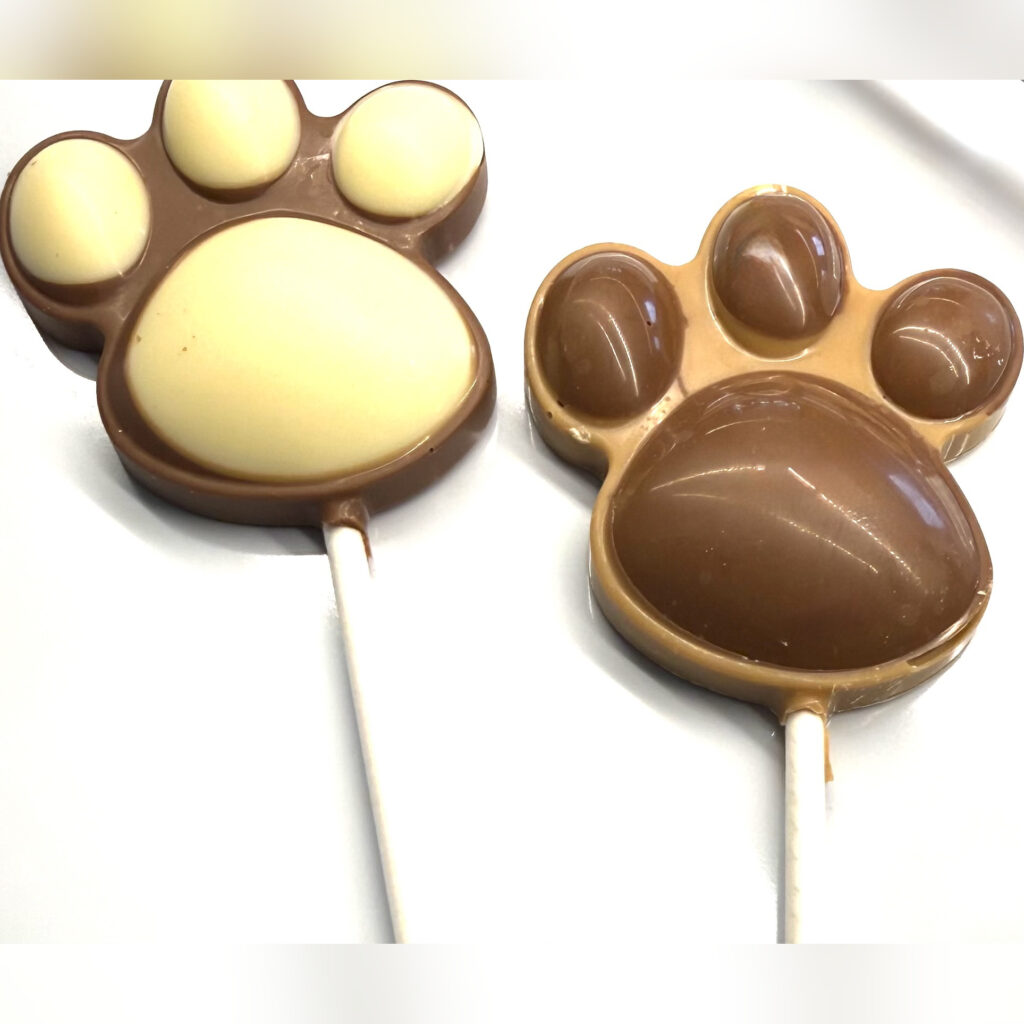 Chocolate Paw Lollipop
