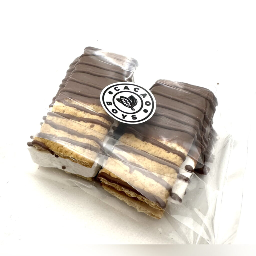 Flameless S'mores with Salted Caramel and Milk Chocolate 2pc (Muskoka Marshmallow Co)