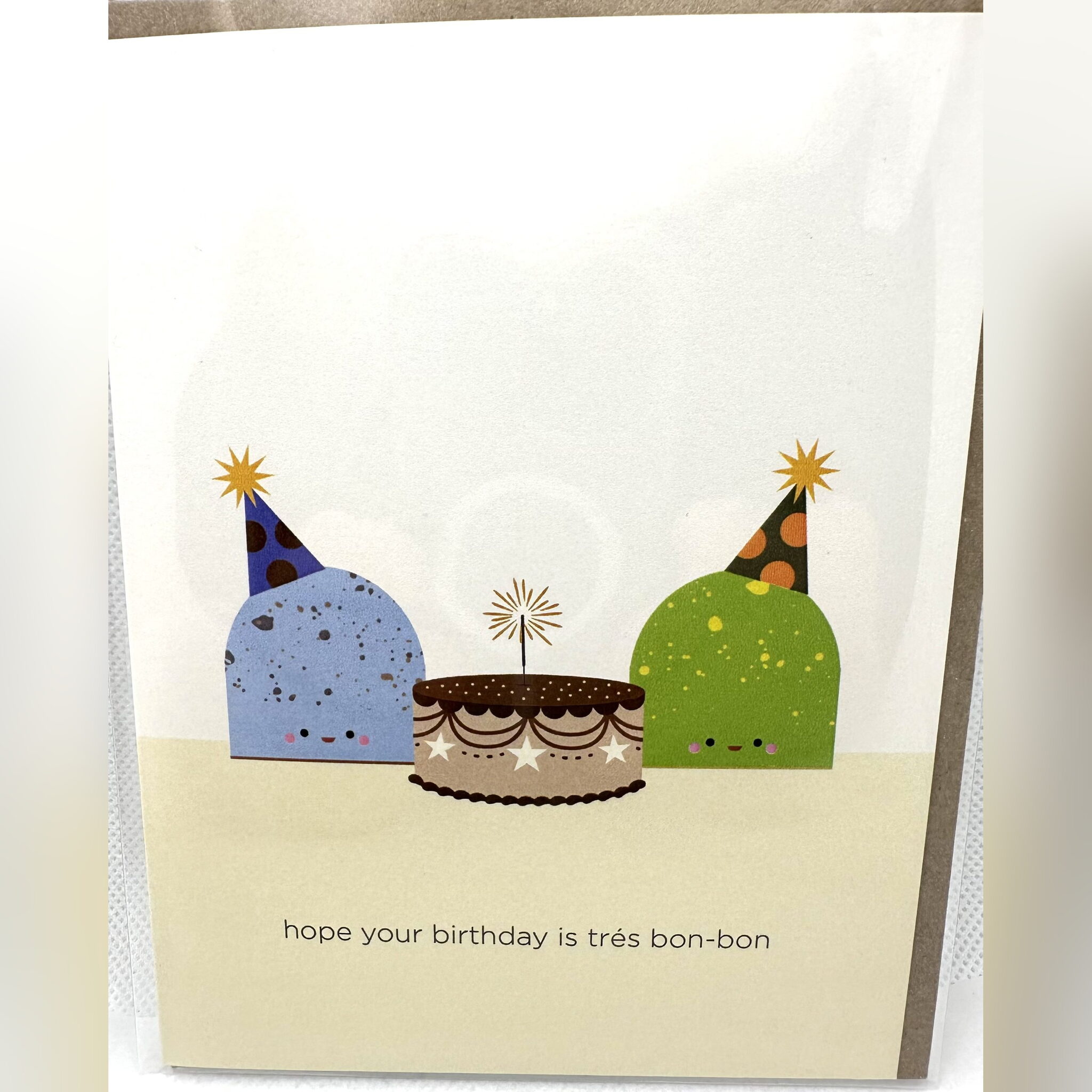 Greeting Cards by Paper Hearts - Bonbon Birthday Card
