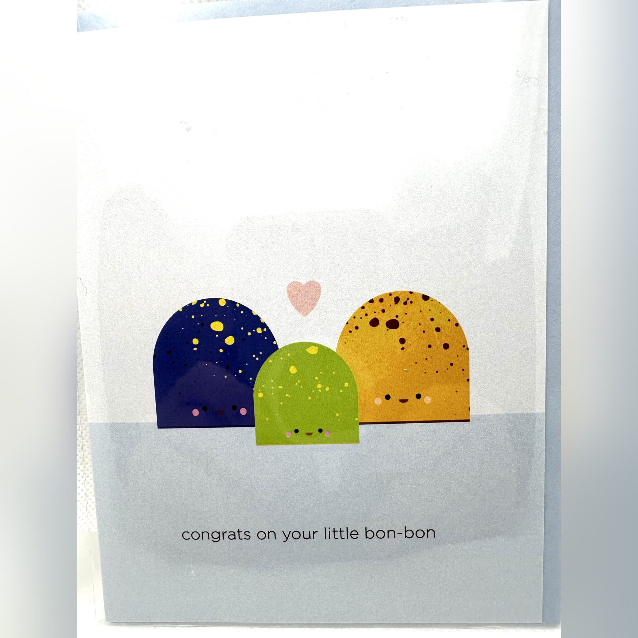 Greeting Cards by Paper Hearts - Bonbon Baby Card