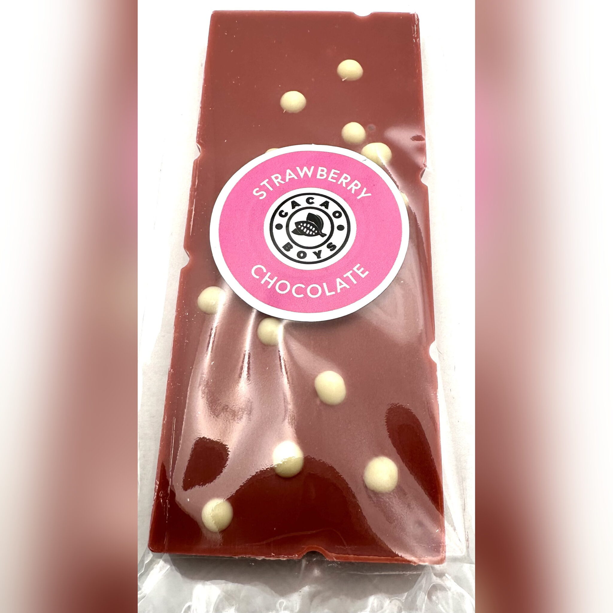 Chocolate Bar 45g - Strawberry Chocolate