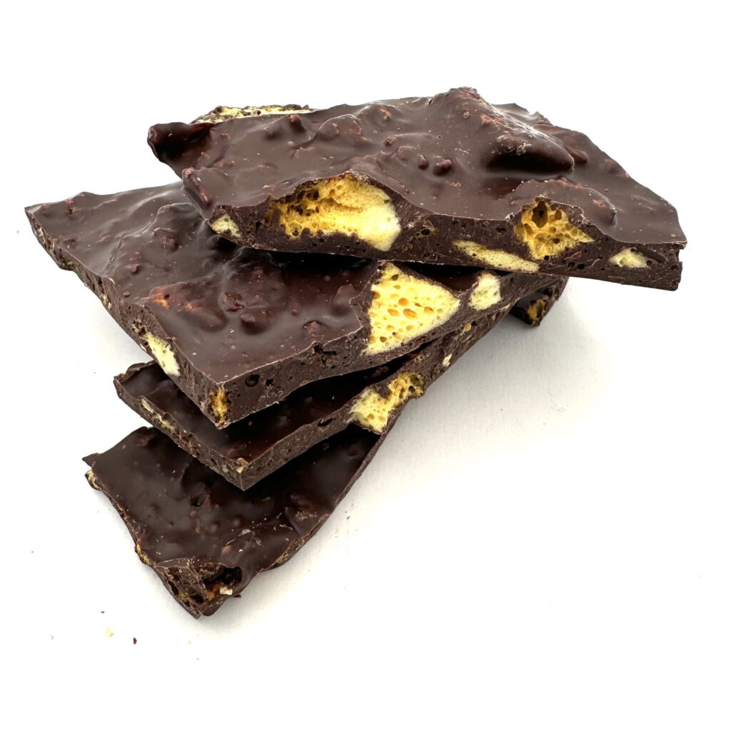 Sponge Toffee Bark - Dark Chocolate 100g